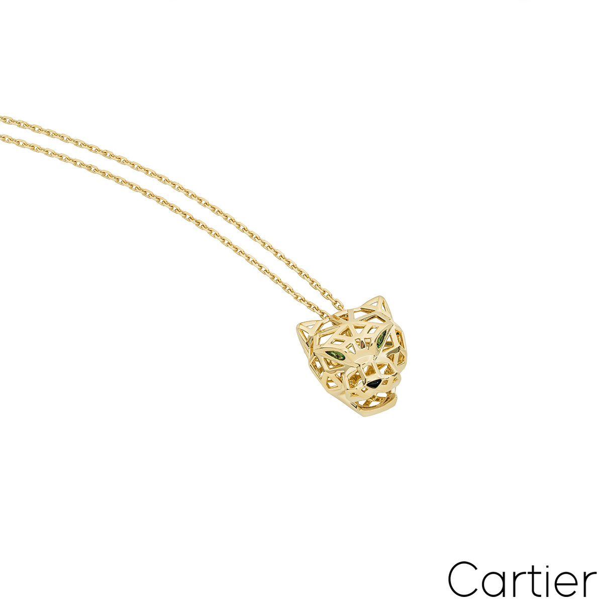 Cartier Yellow Gold Panthère De Cartier Necklace N7424210
